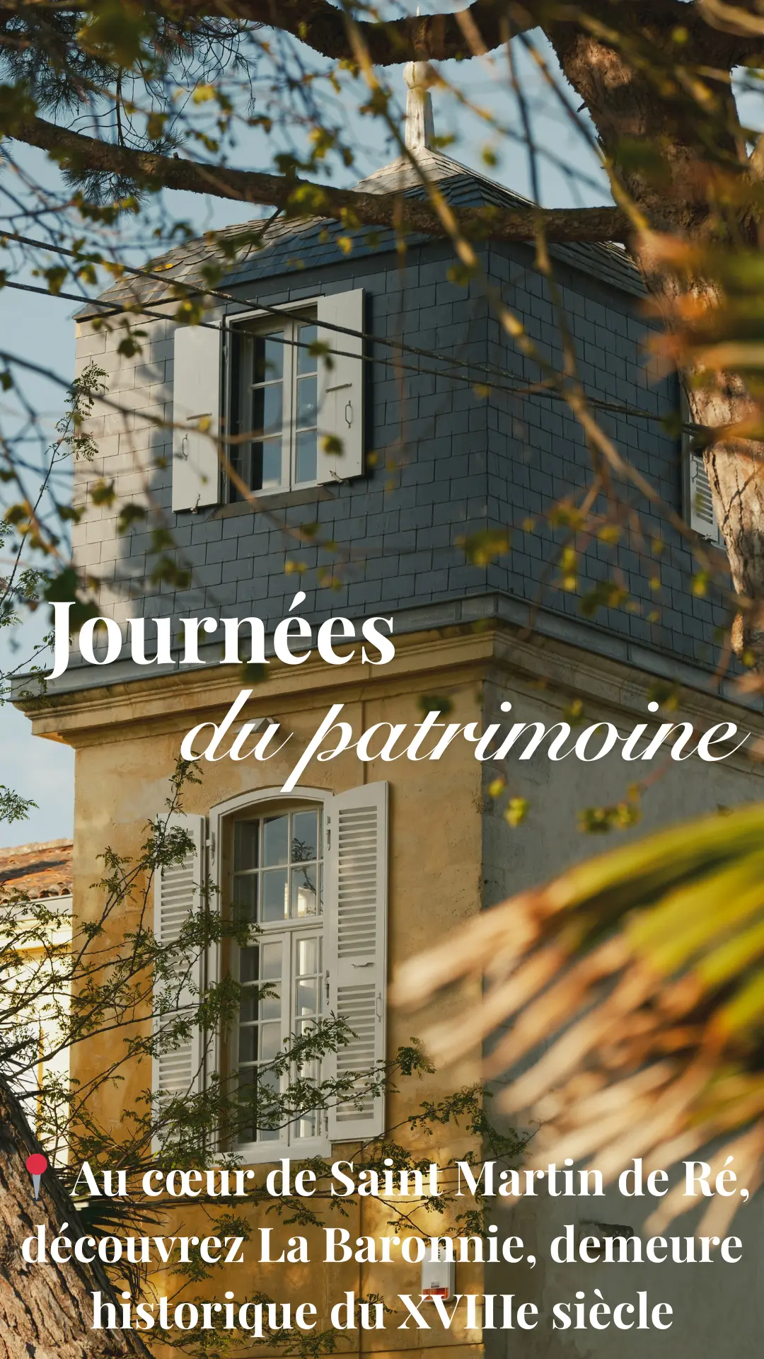 Affiche Journées du Patrimoine La Baronnie