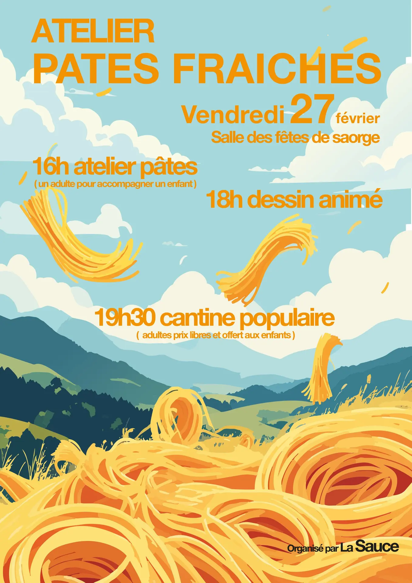 Atelier Pâtes fraiches, projection film et repas_Saorge