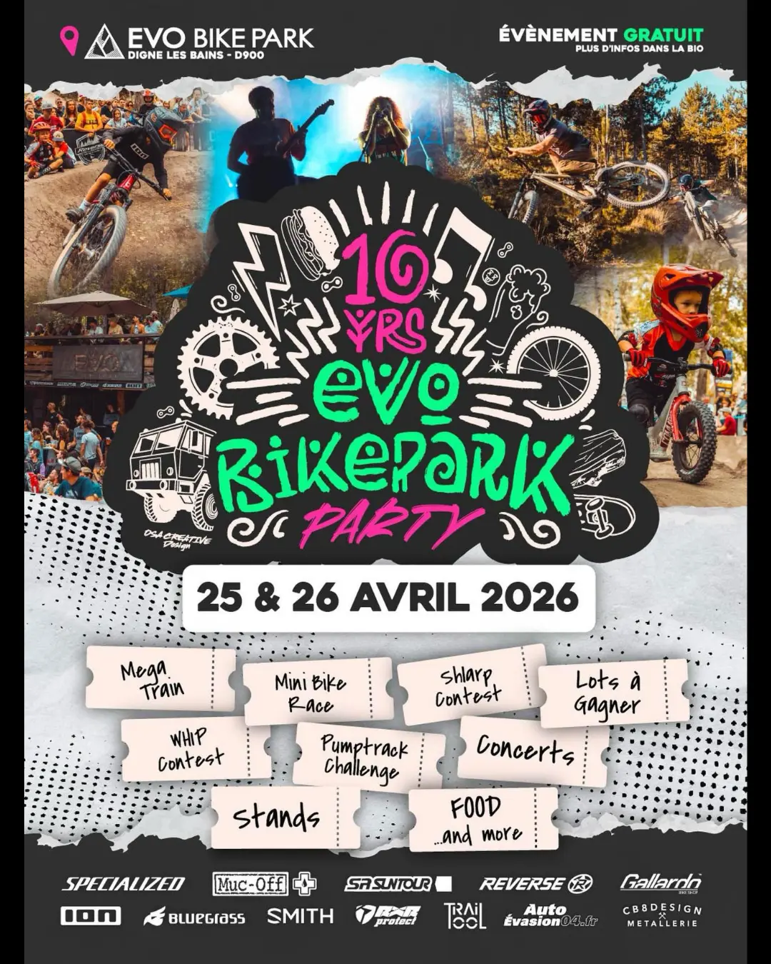 Anniversaire Evo Bike Park