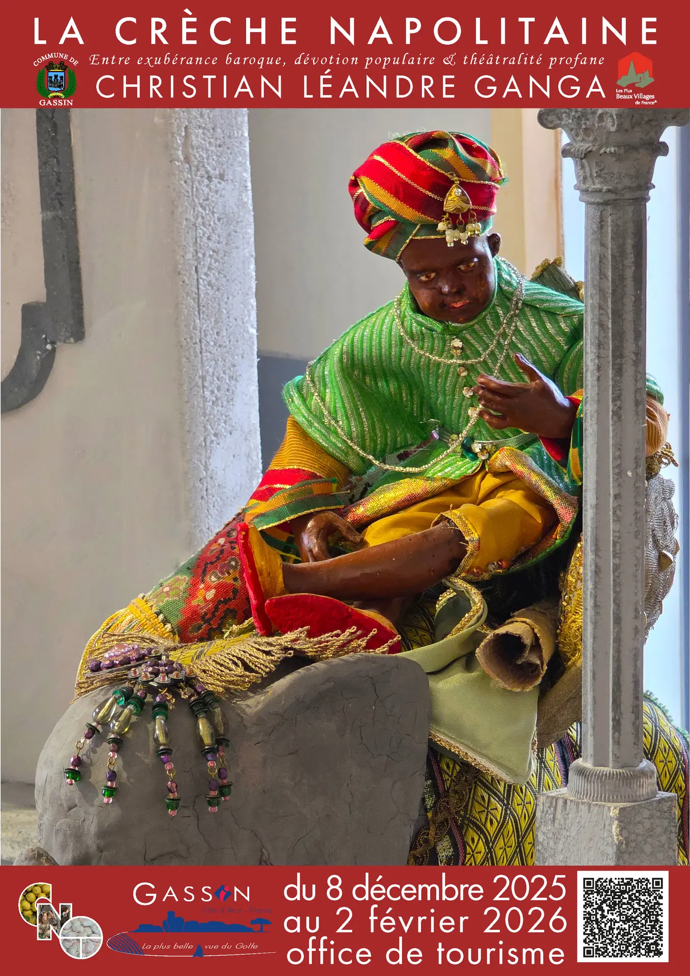 La Crèche napolitaine de Christian Léandre Ganga