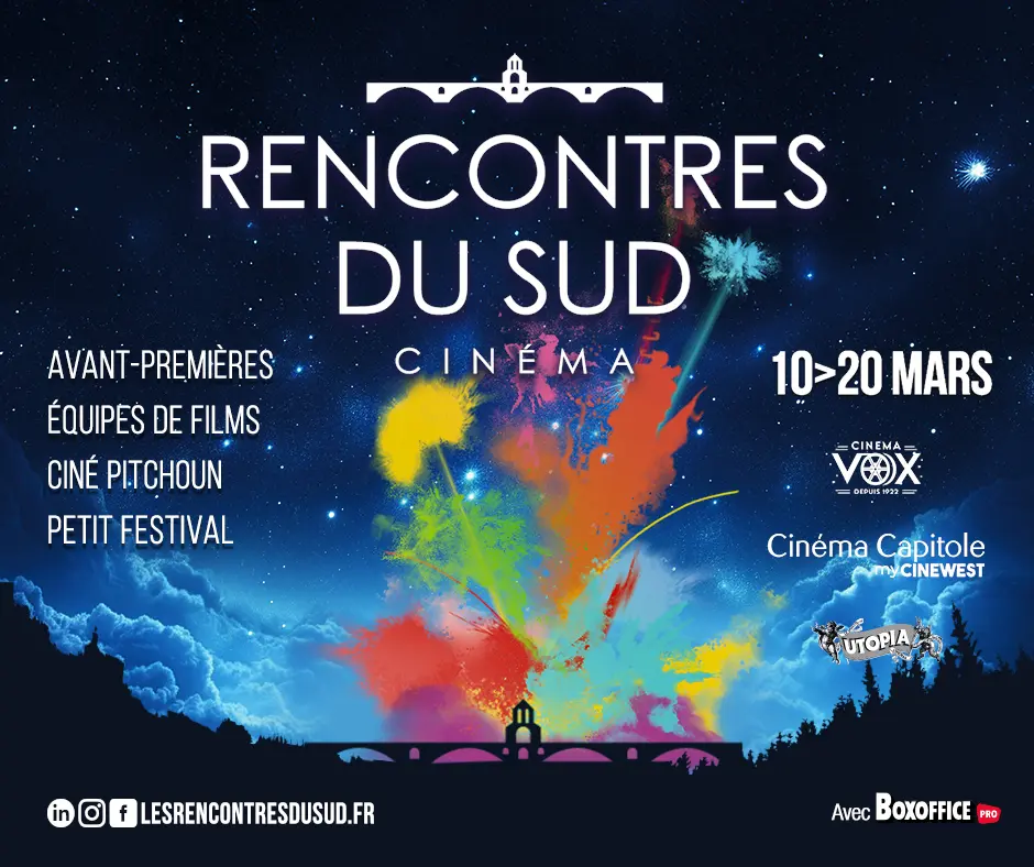 Affiche Rencontres cinématographiques du Sud_Avignon