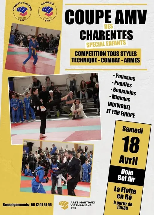 Charentes Viet Vo Dao Cup – Children’s Event_La Flotte