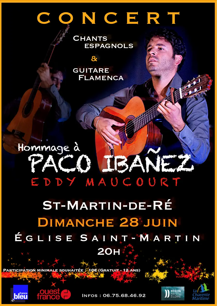 Affiche Concert Hommage à Paco Ibañez