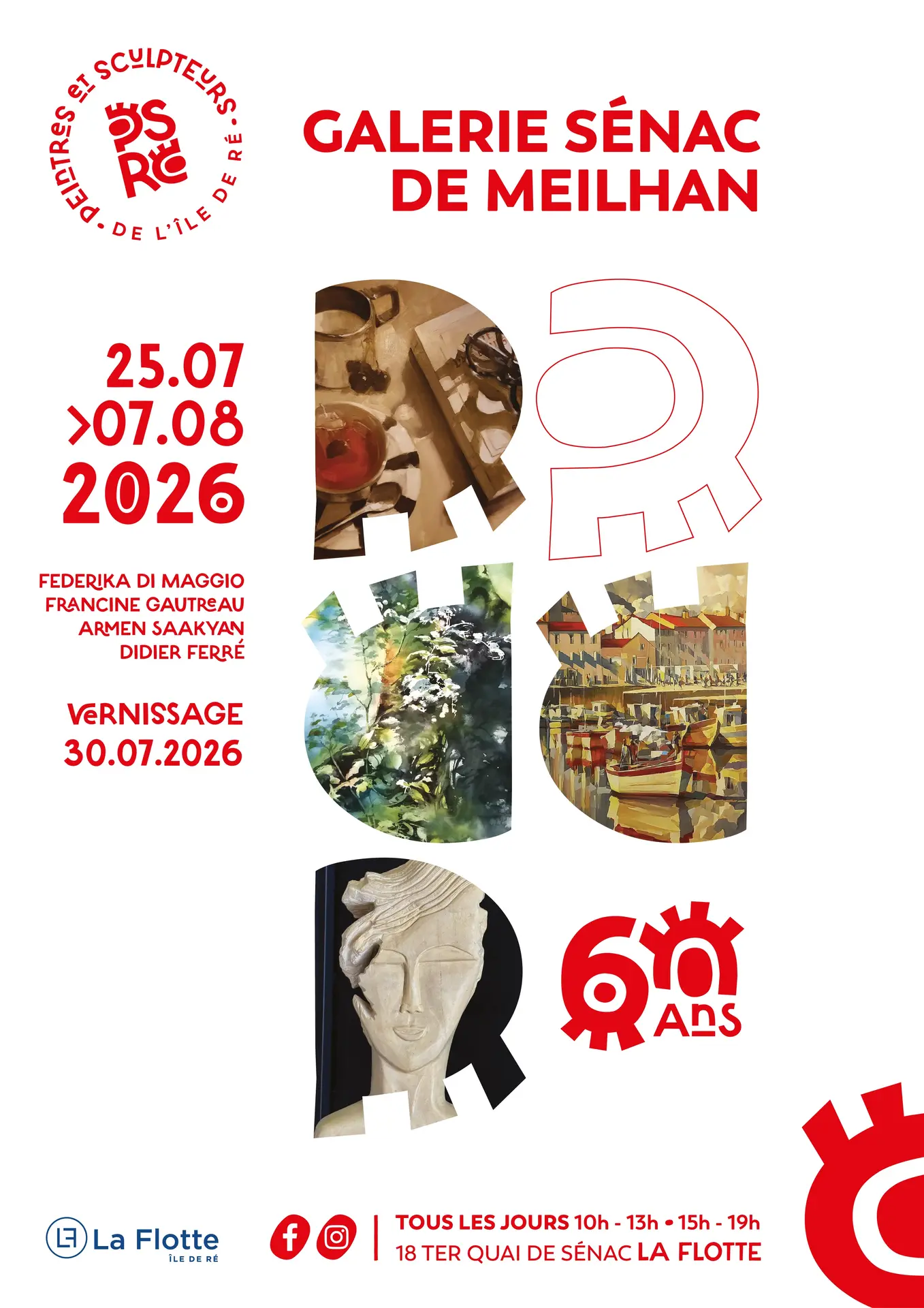 Exposición: F. Di Maggio, F. Gautreau, A. Saakyan, D. Ferré_La Flotte