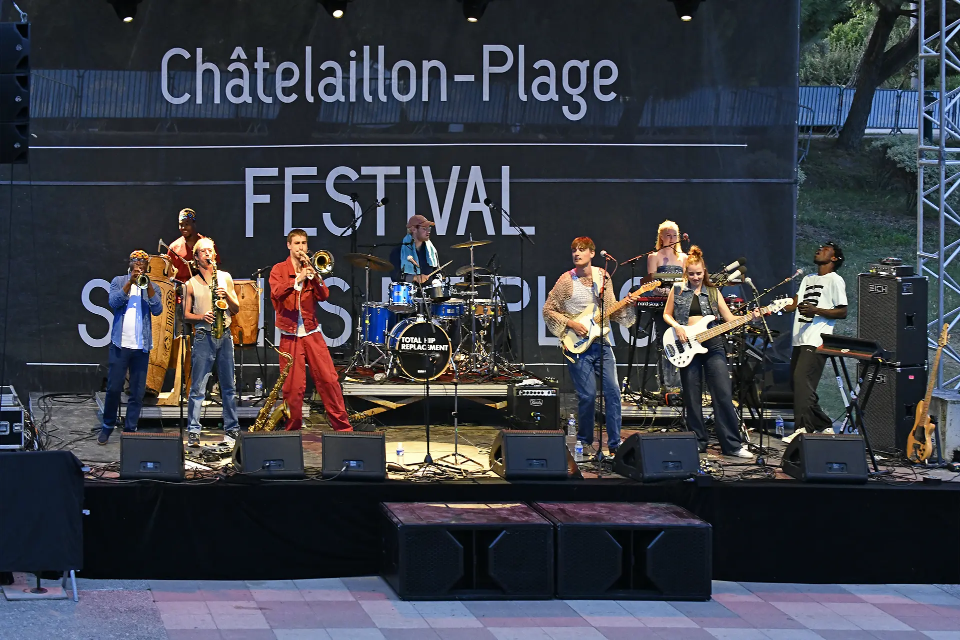 Concert du mardi soir au Festival Sorties de plage l'été à Châtelaillon-Plage