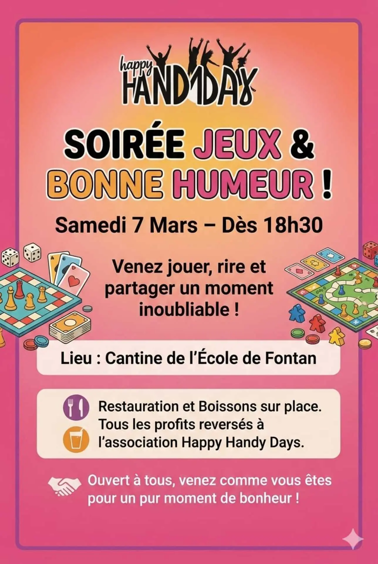 Soirée jeux - Happy Handy Days