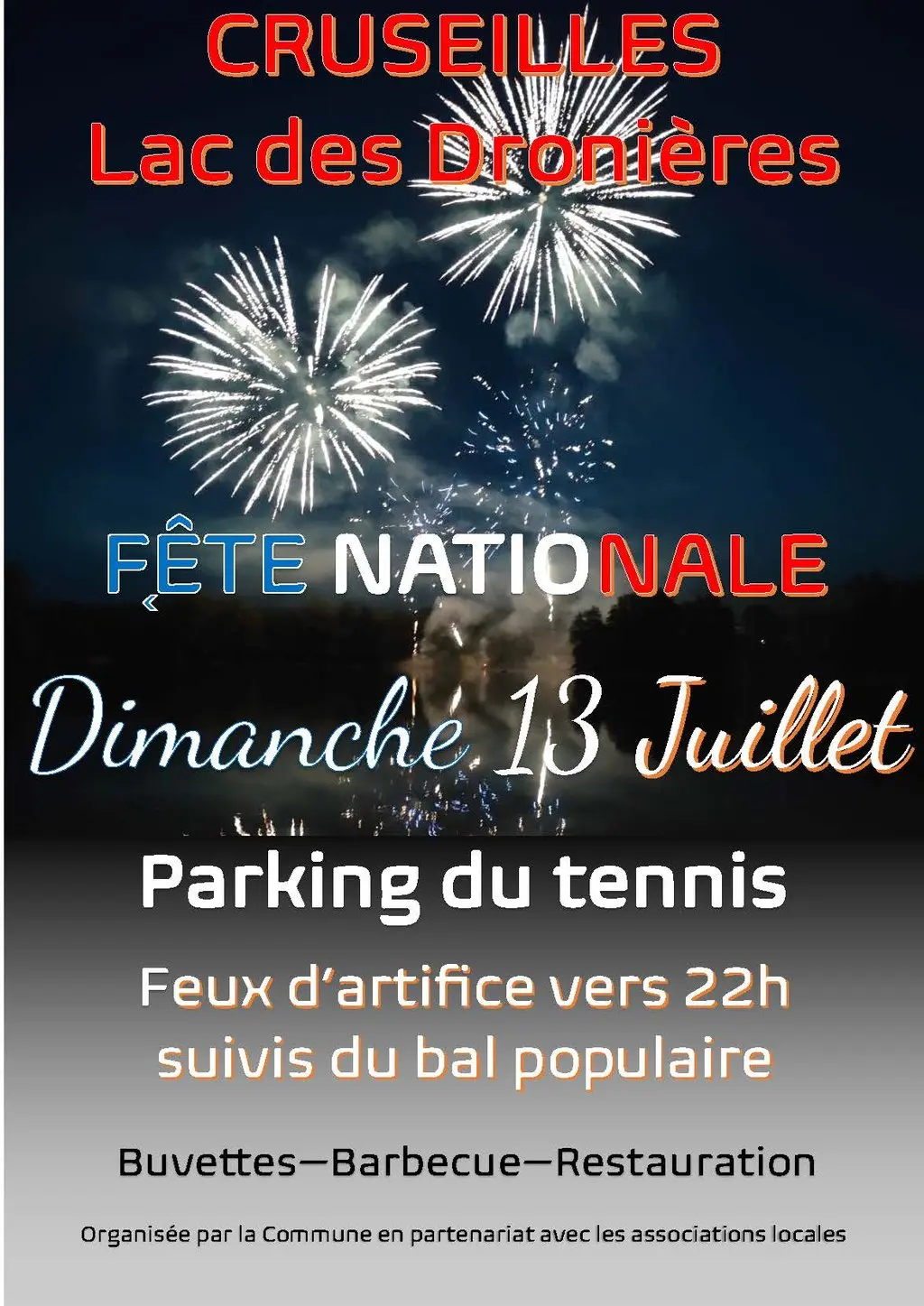 Affiche fête nationale 2025