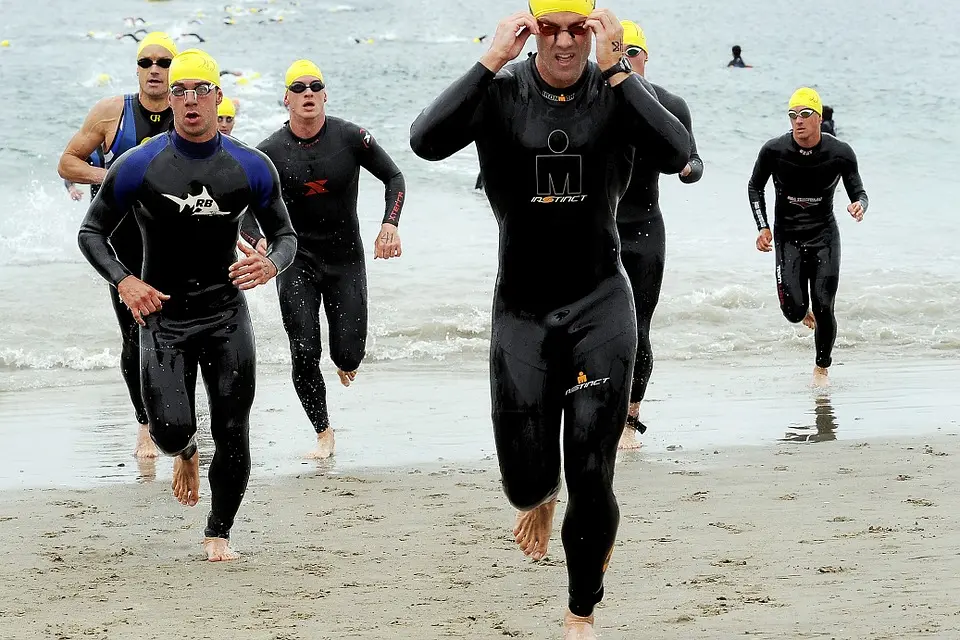 Triathlon du Dauphiné _ Domaine du lac de Champos_ Saint Donat