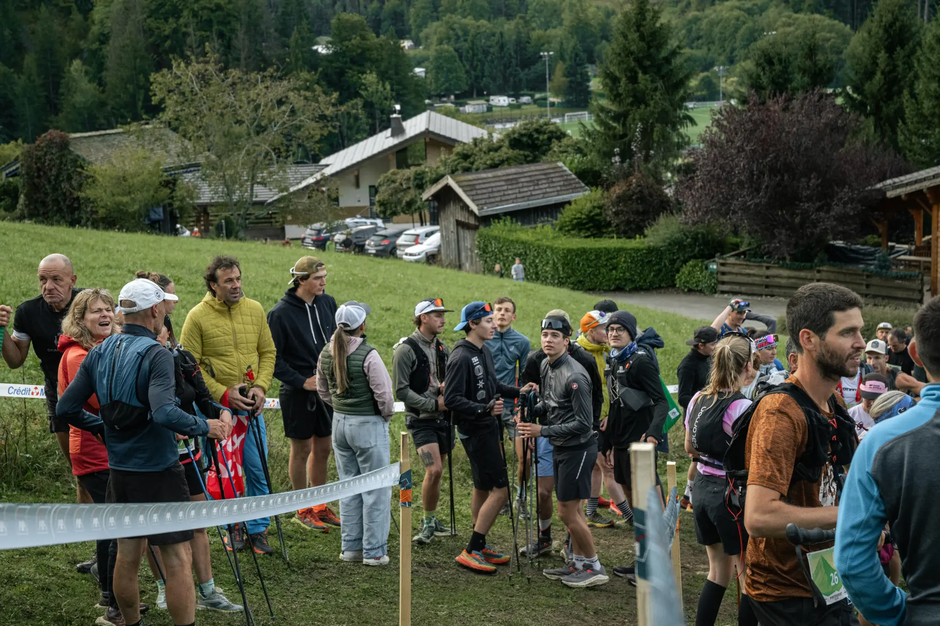 Départ de la course