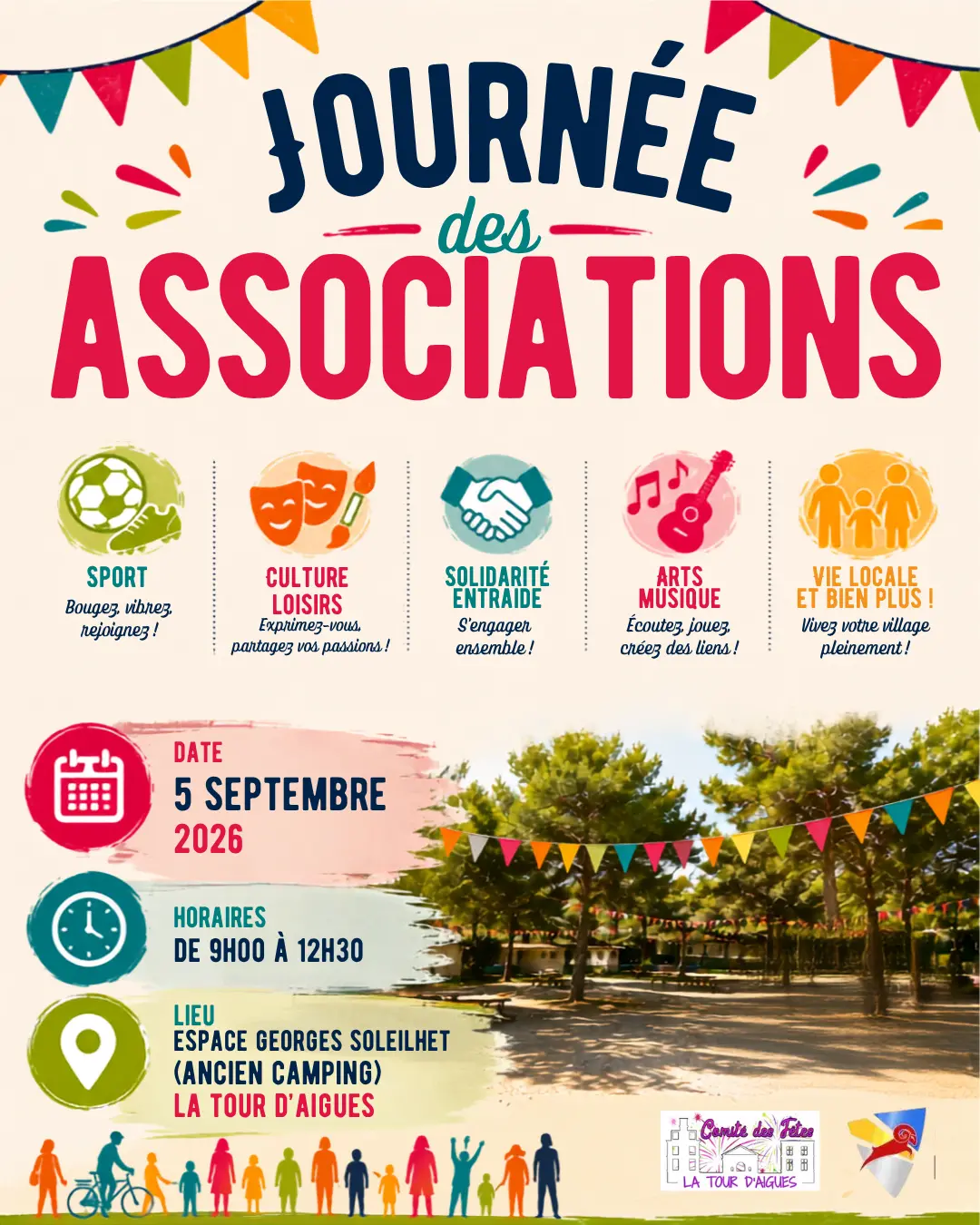 Journée des Associations à La Tour d 'Aigues_La Tour-d'Aigues