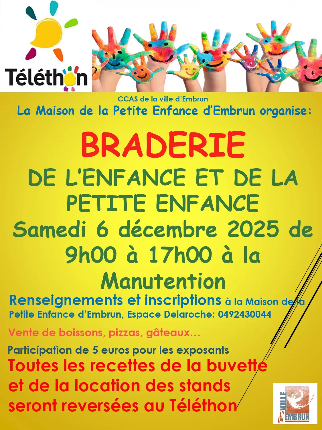 Braderie de l'enfance et de la petite enfance_Embrun