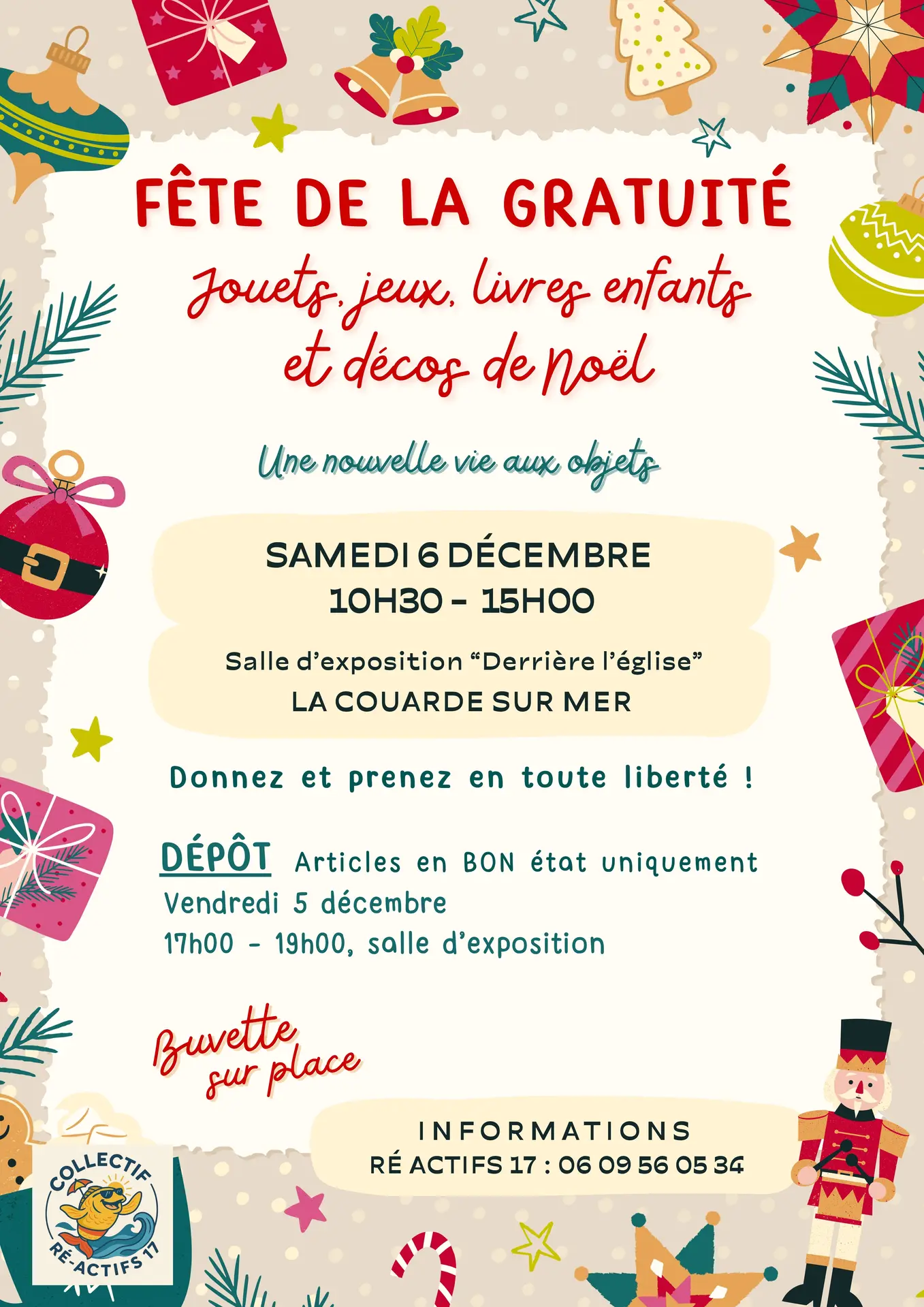 Fiesta de Navidad gratuita_La Couarde-sur-Mer