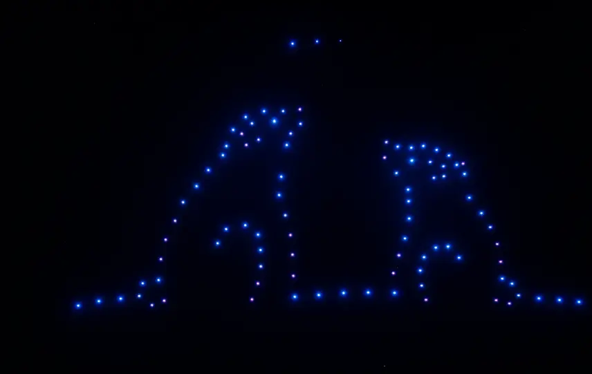 Spectacle de drones_Les Orres