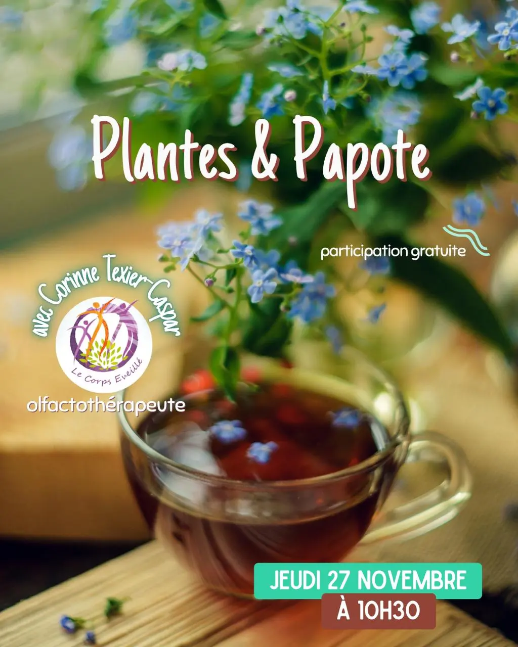 Plantas y charla_La Couarde-sur-Mer