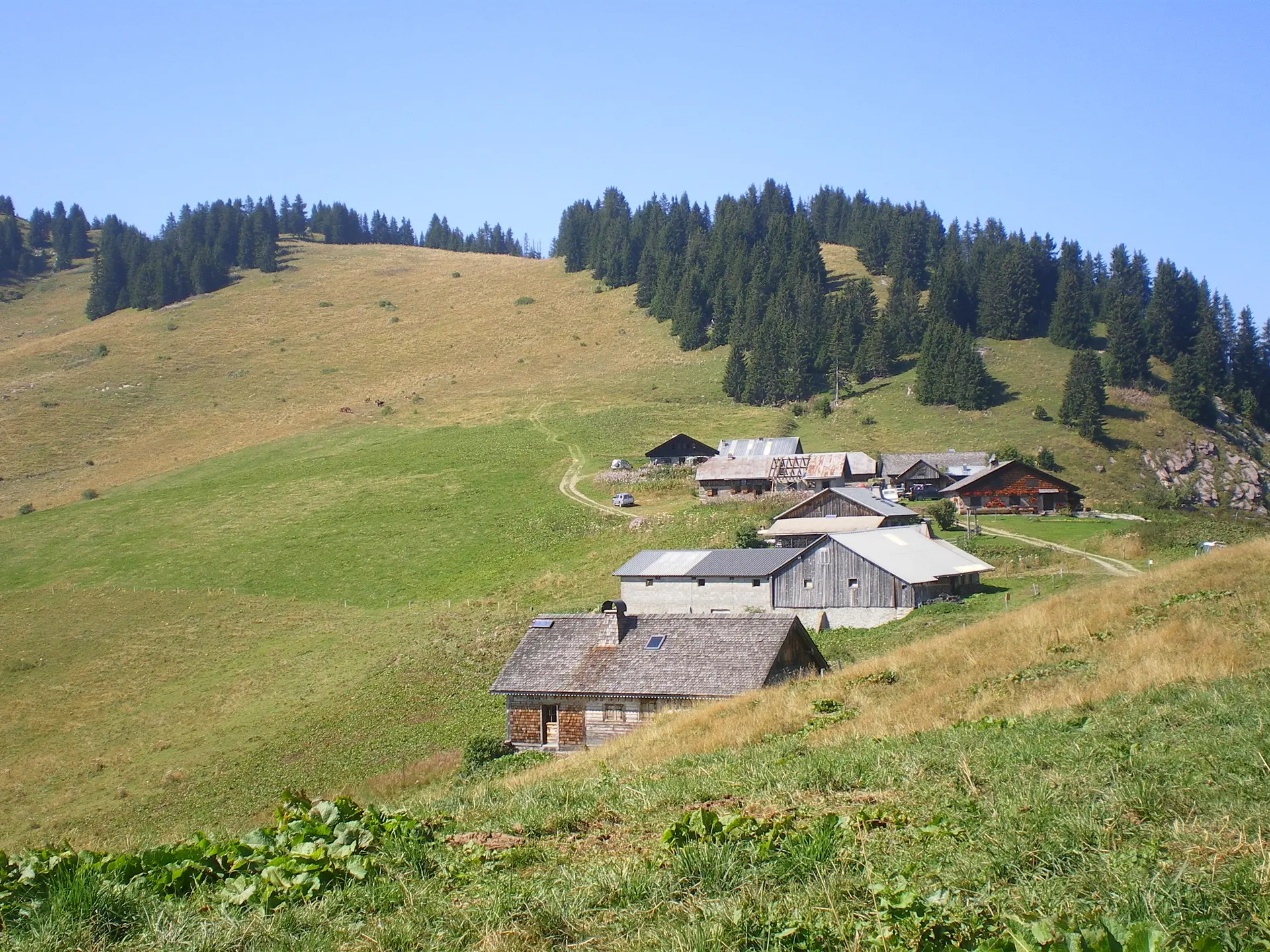 Chalets et Pointe d'Autigny
