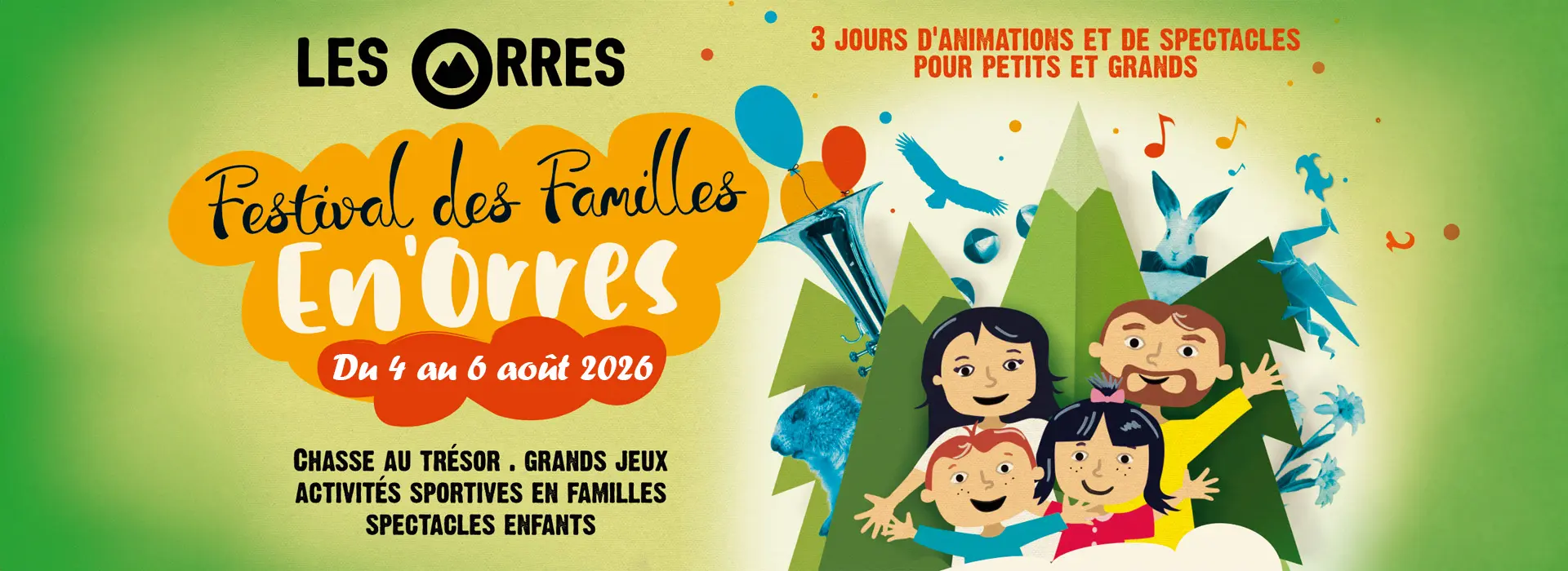 Festival des Familles en Orres_Les Orres