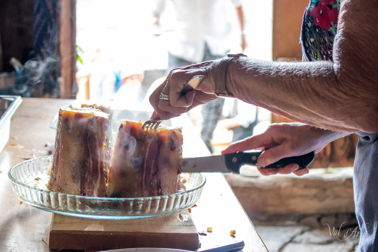 Démoulage du farcement