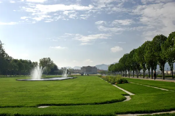 Le parc Borély et sa roseraie