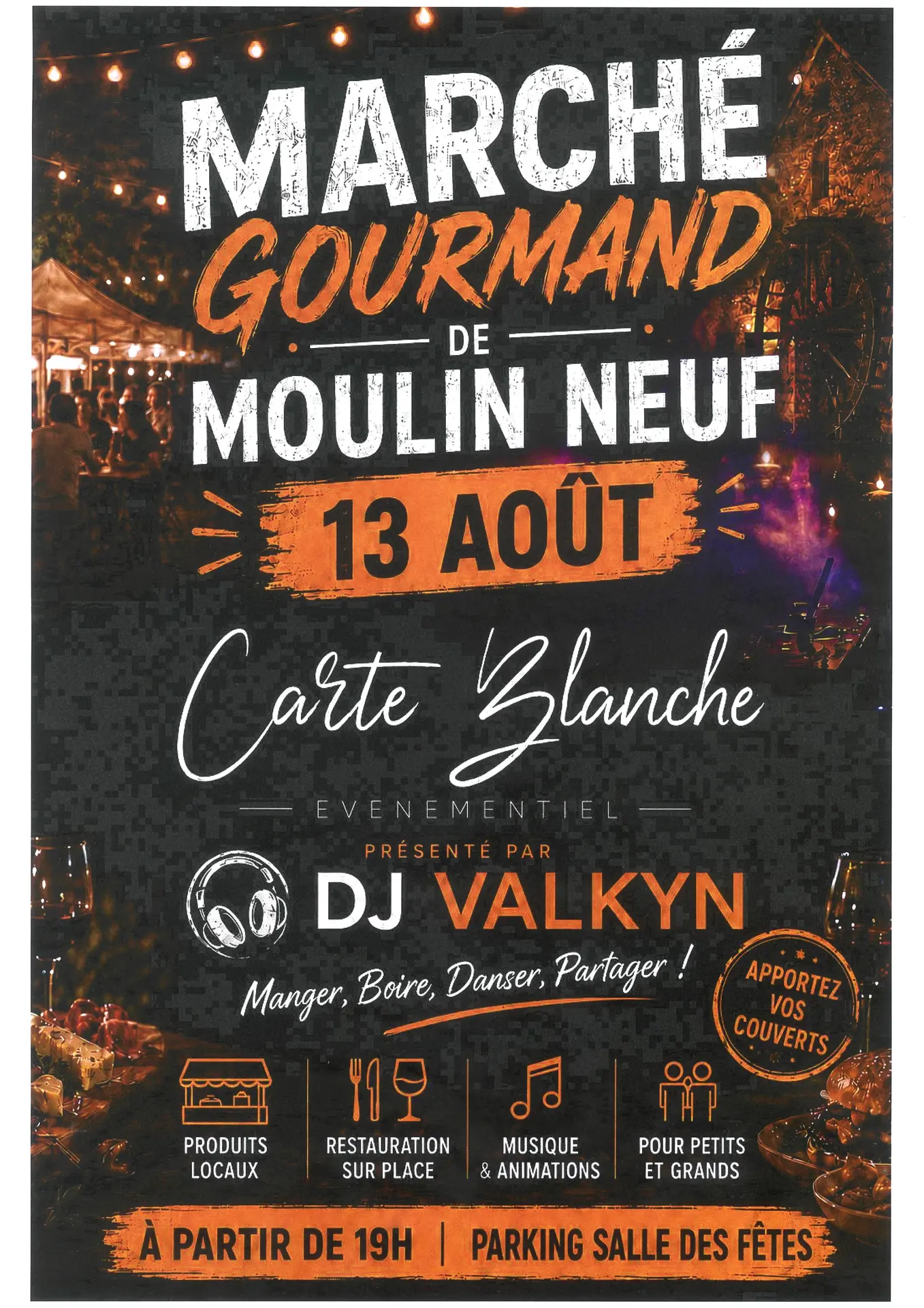 Soirée repas dansant