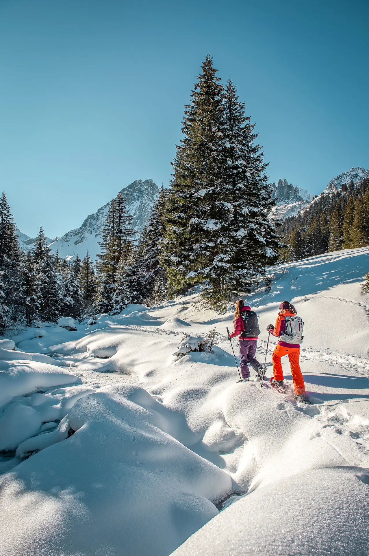 Week-end raquettes et yoga avec Amandine et Laetitia_Les Contamines-Montjoie