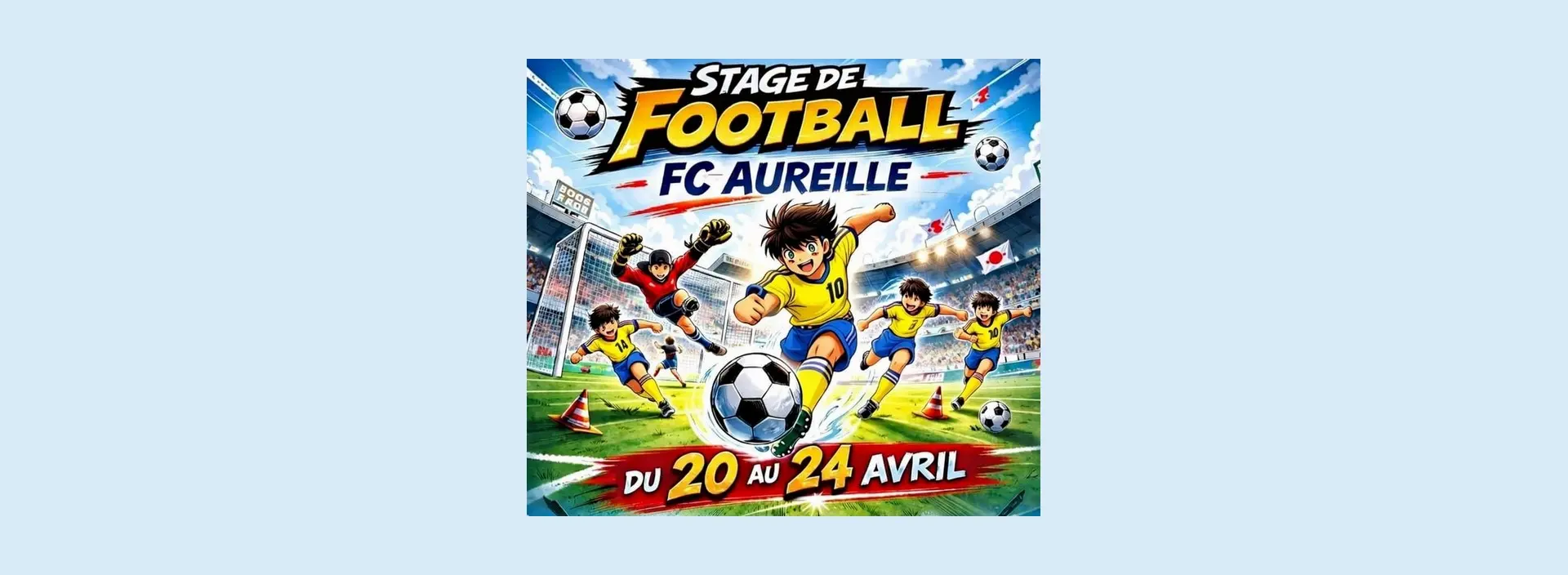 Thumbnail Football camp for children in Aureille 20.04 to 24.04.26