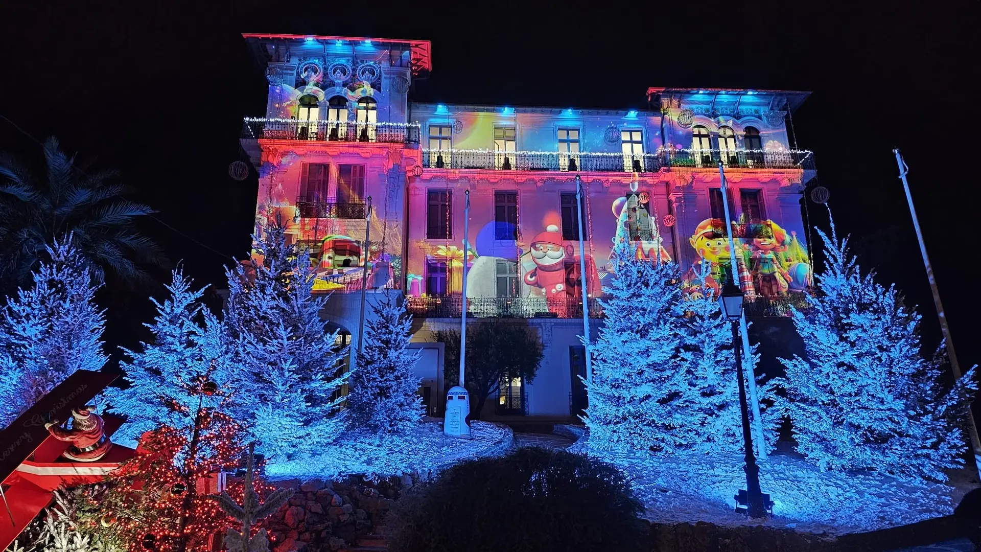 MAPPING de Noël_Le Cannet