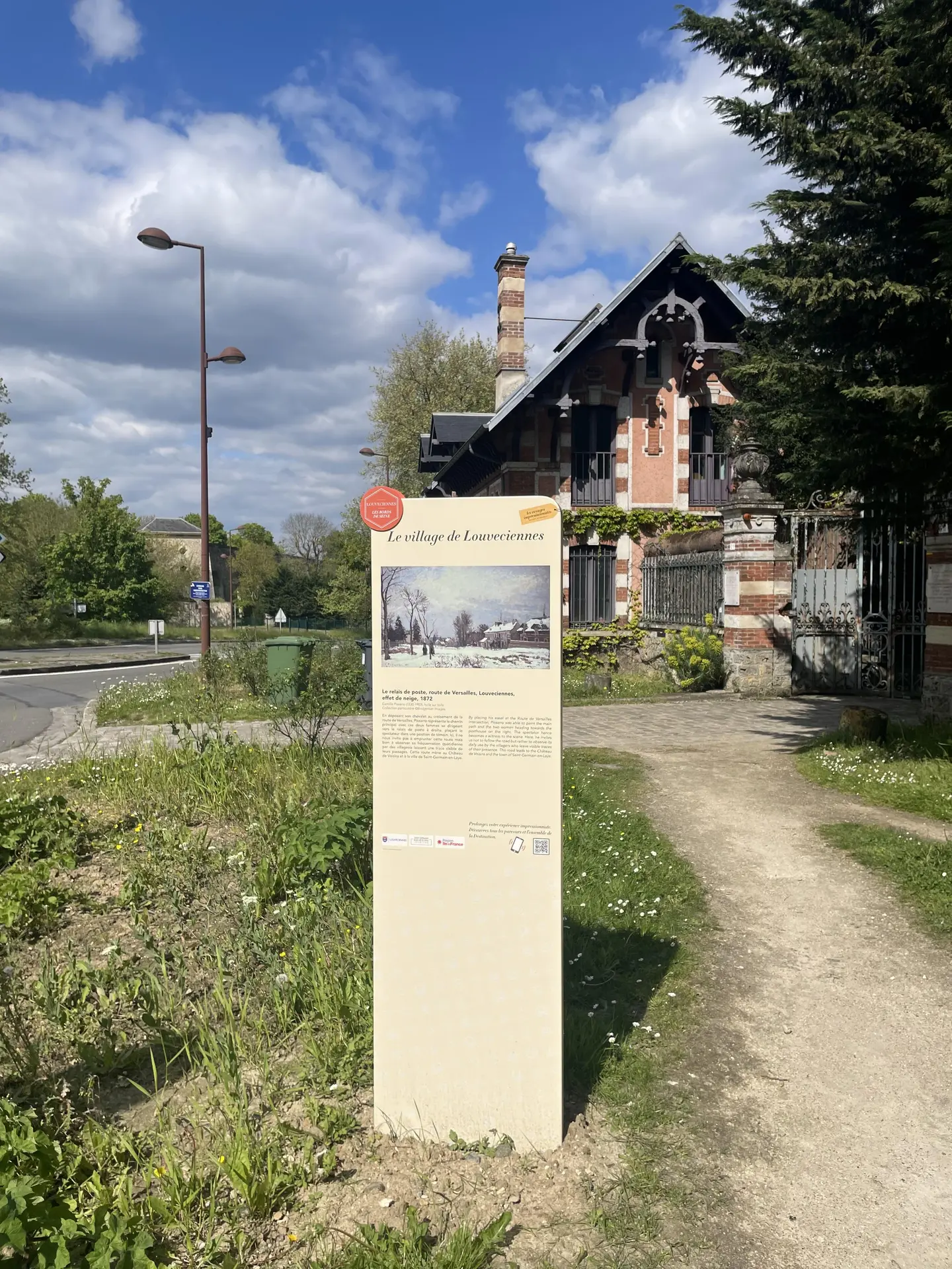 Chemin des Impressionnistes à Louveciennes_Louveciennes