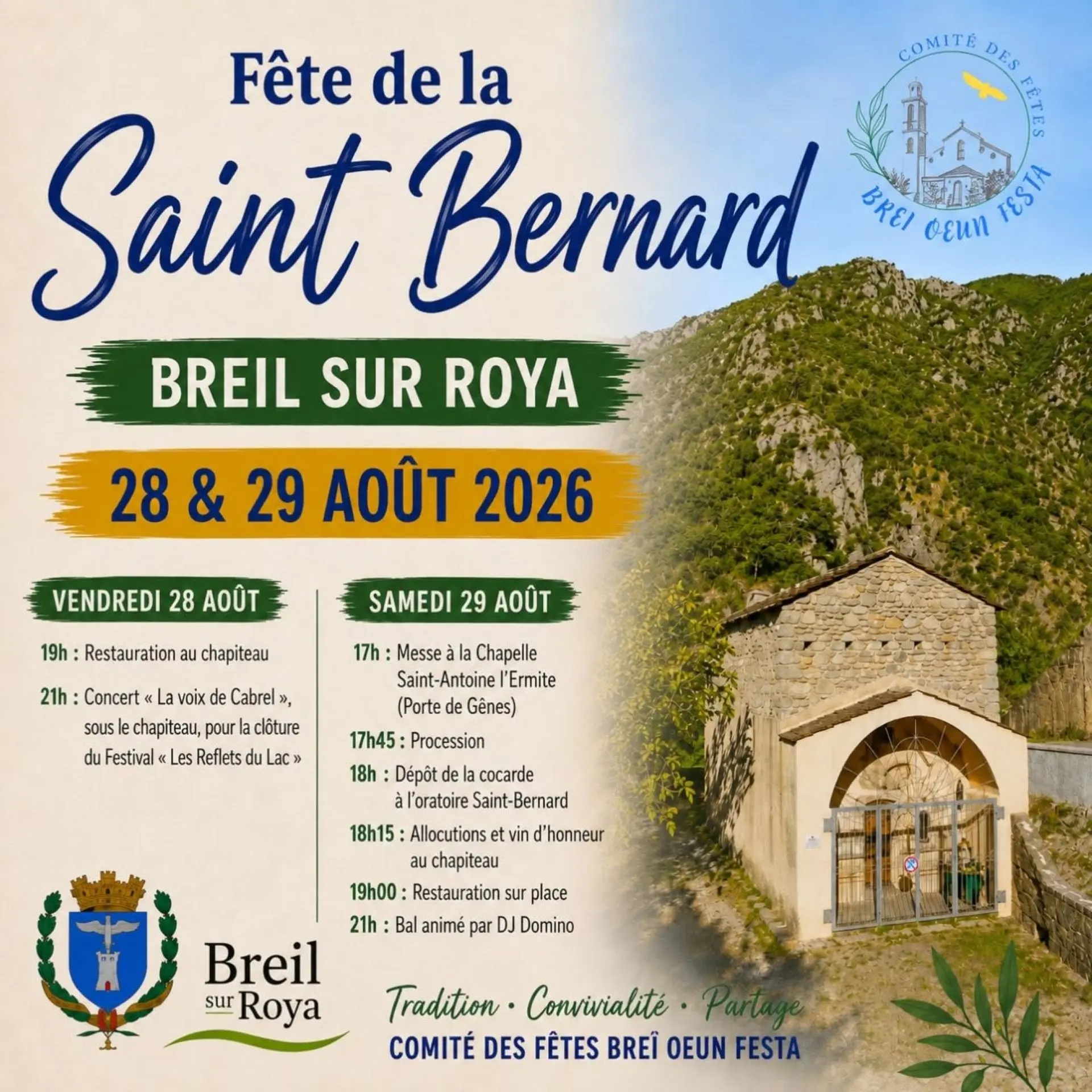Fête de la Saint Bernard_Breil-sur-Roya