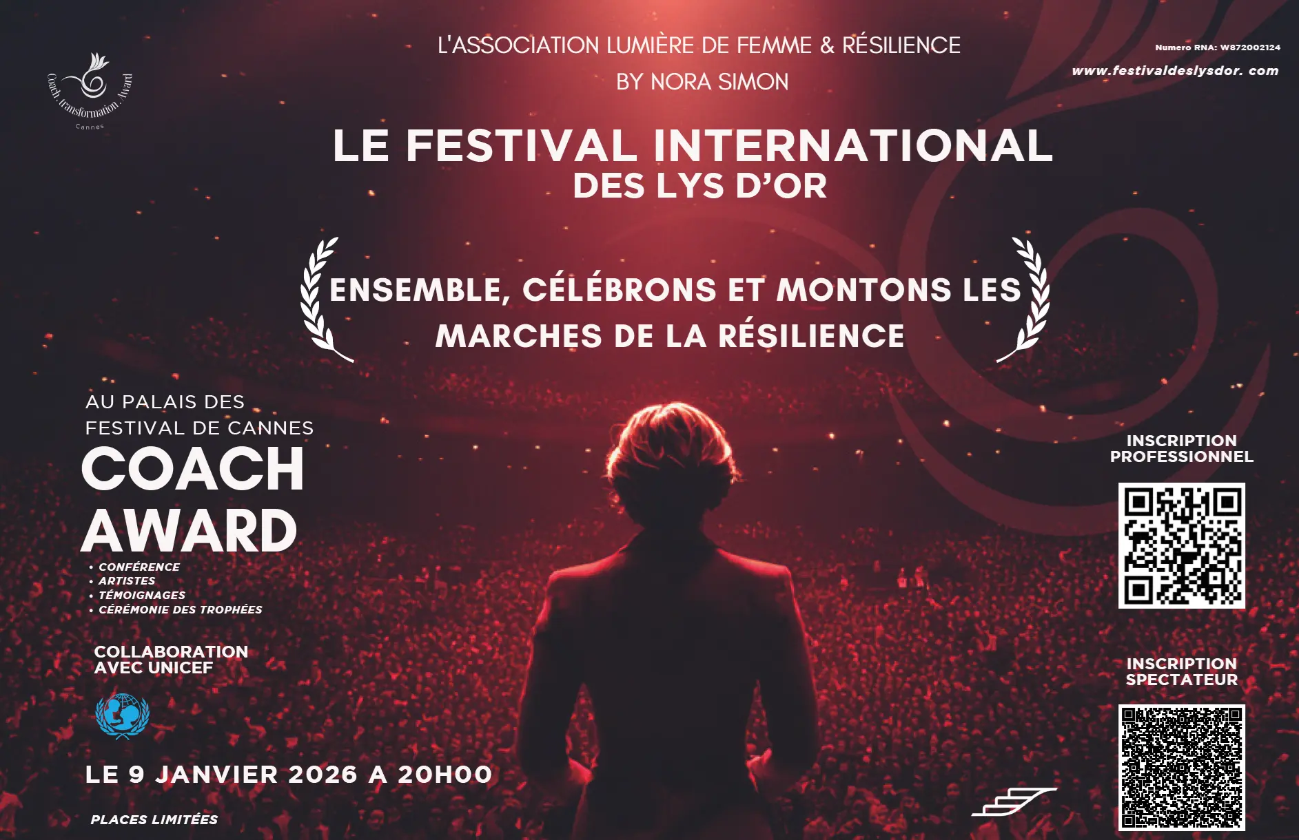 1ère édition du Festival International des Lys d’Or – Coach Transformation Awards_Cannes