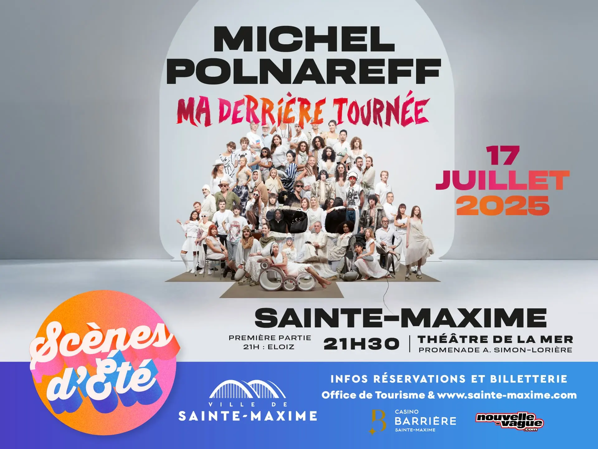 Scènes d'été : Michel Polnareff_Sainte-Maxime