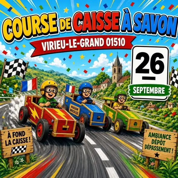 Course de caisses à savon - Virieu le Grand