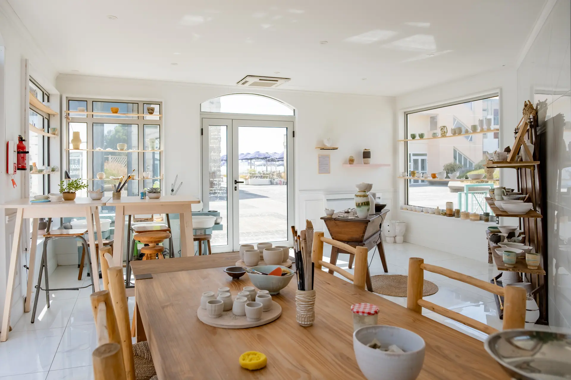 Studio où se déroulent les ateliers