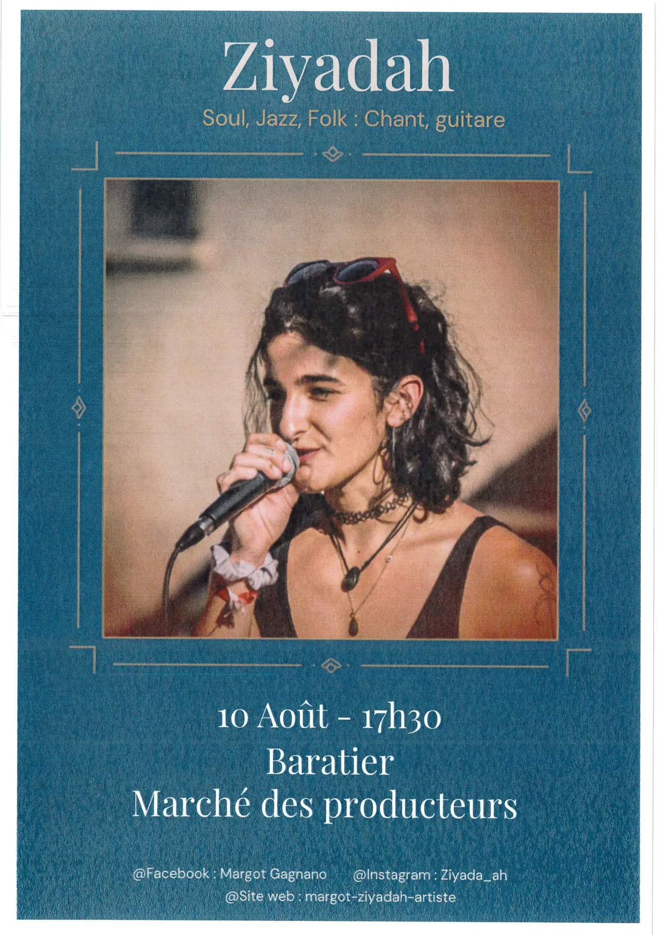 concert zidayah BARATIER