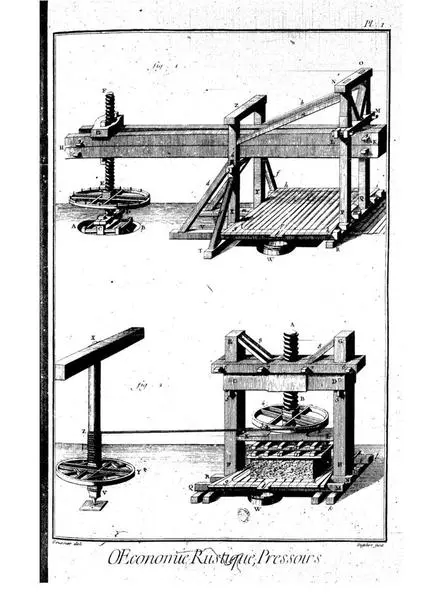 illustration pressoir