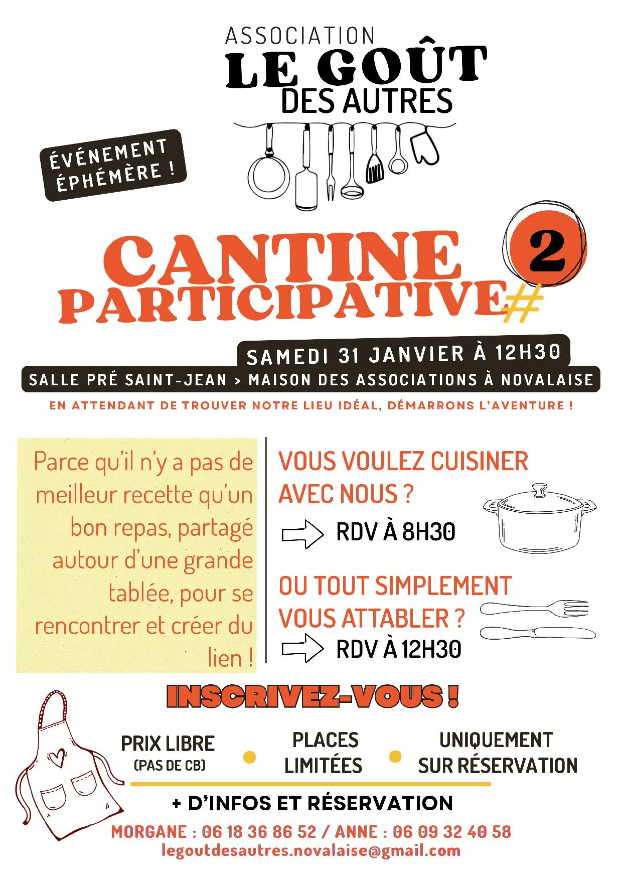 Affiche cantine