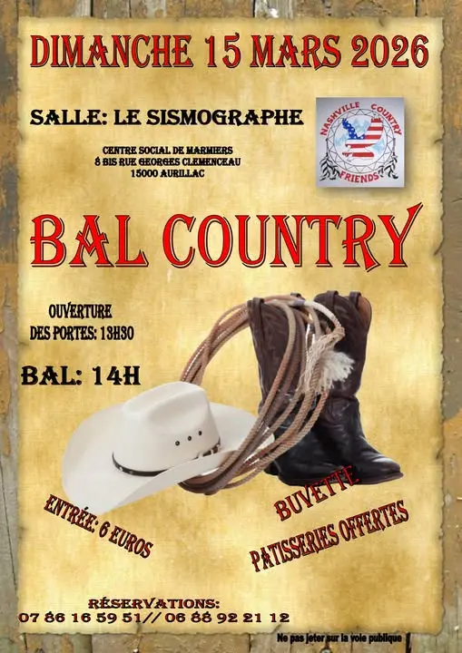 Bal Country des Nashville Country Friends