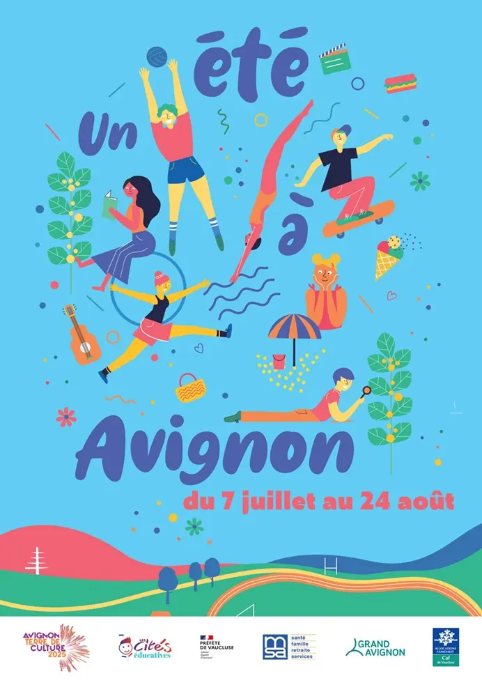 Visuel Un été à Avignon