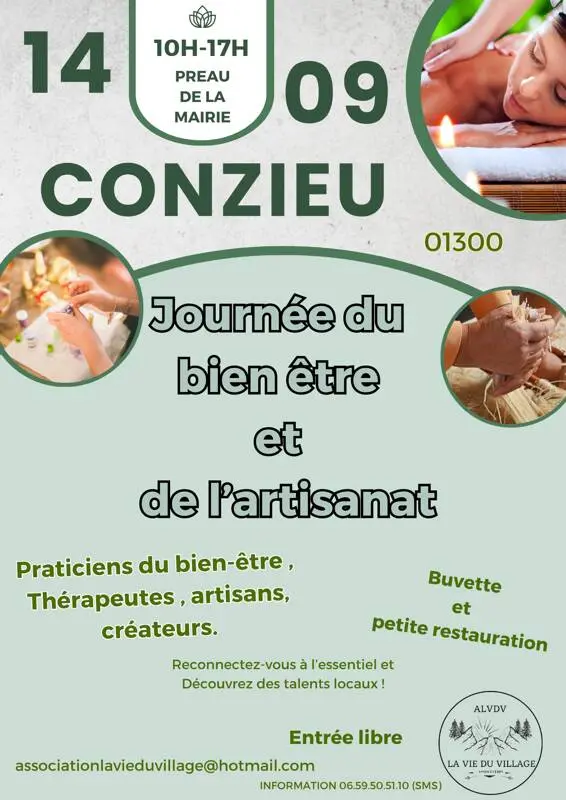 Journée du bien être et de l'artisanat_Conzieu