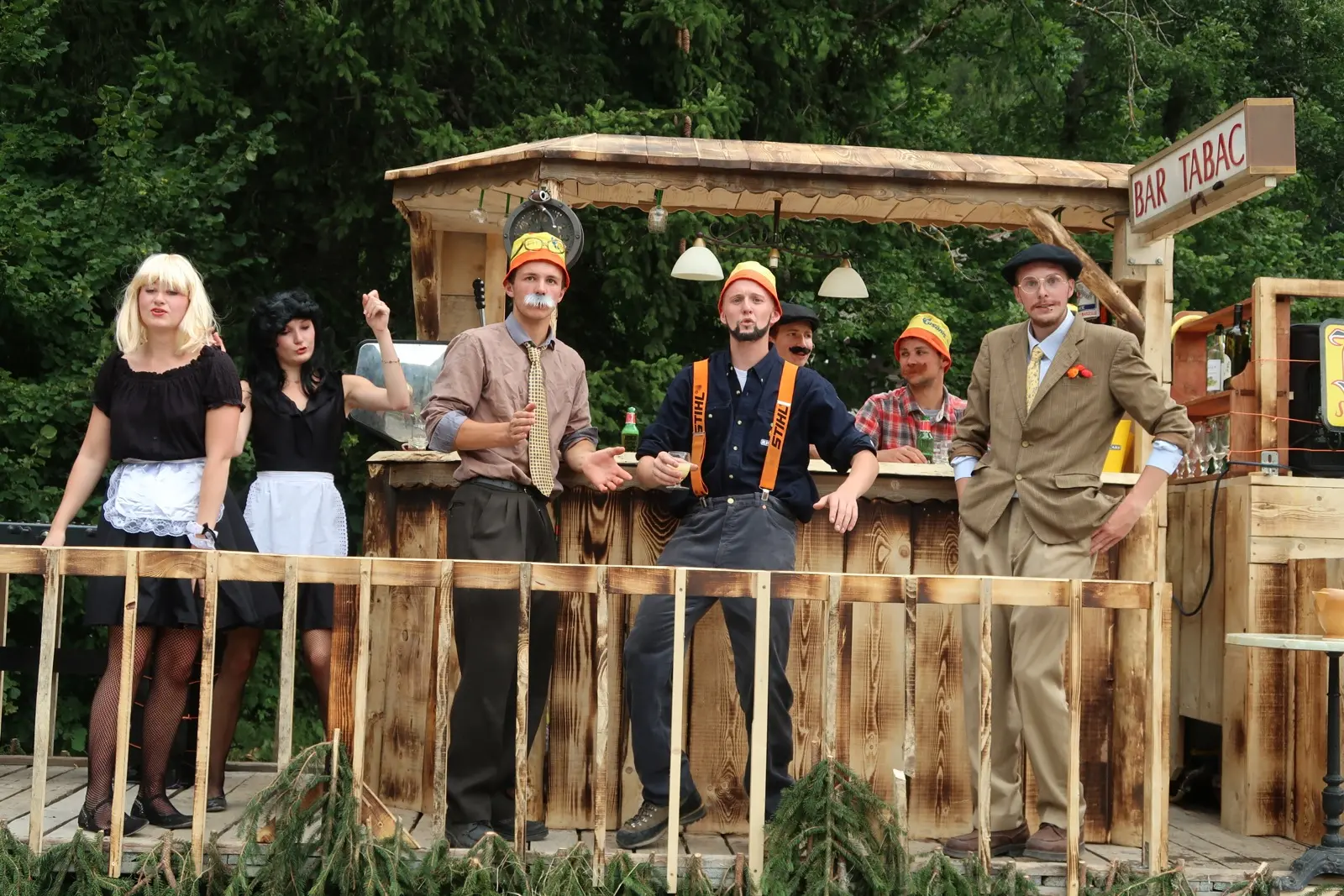 Défilé de chars