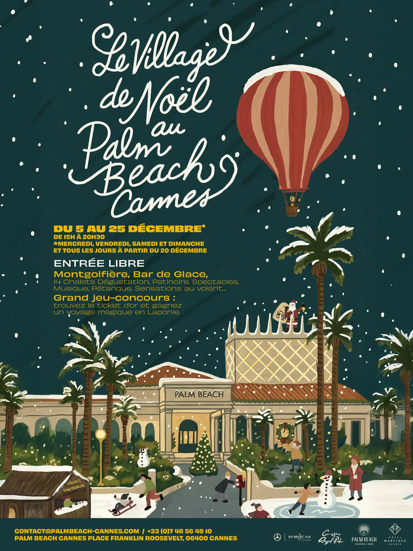 Le Marché de Noël du Palm Beach_Cannes