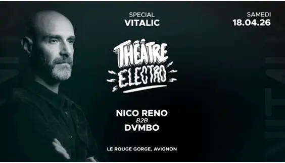 Théâtre Électro spécial Vitalic_Avignon