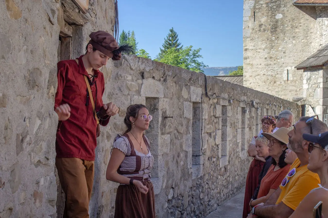 Sur le chemin de ronde