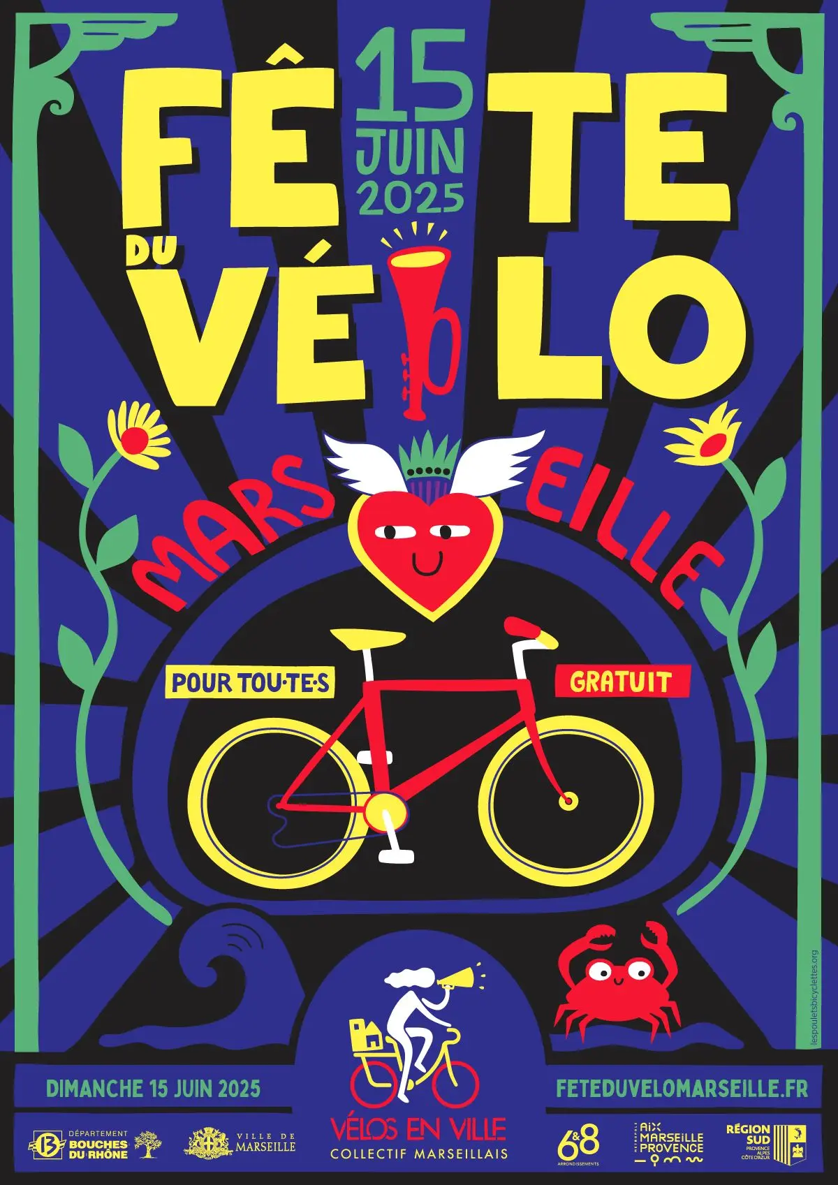 affiche fete du velo