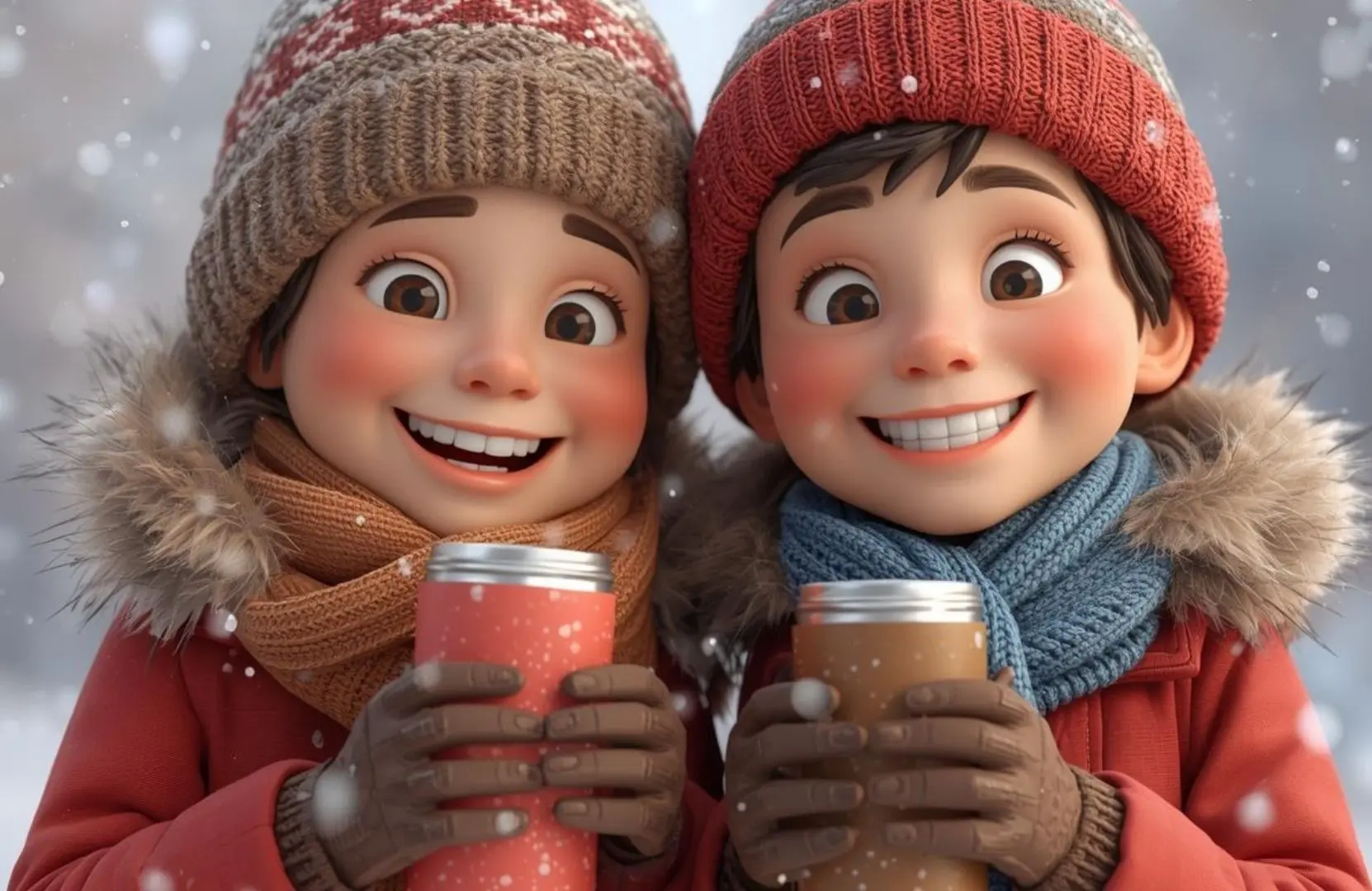 Bien s'hydrater en hiver et personnalisation d'un thermos.