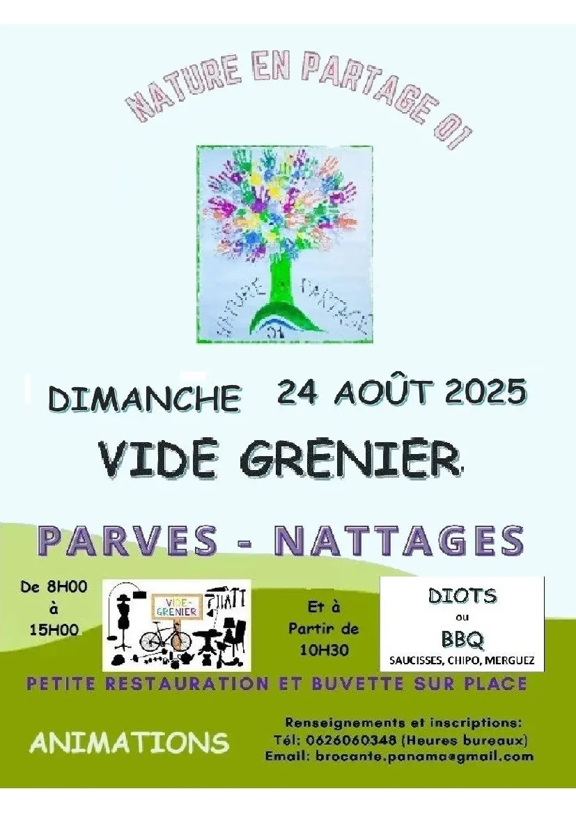 Vide grenier_Parves et Nattages