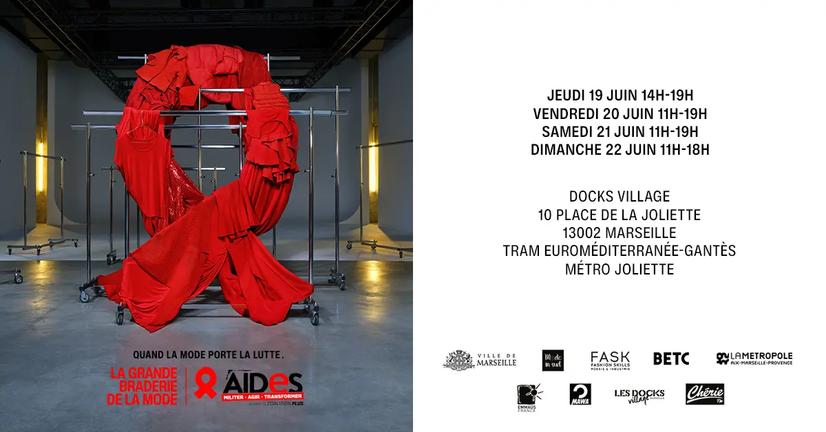 897 Grande braderie de la mode AIDES