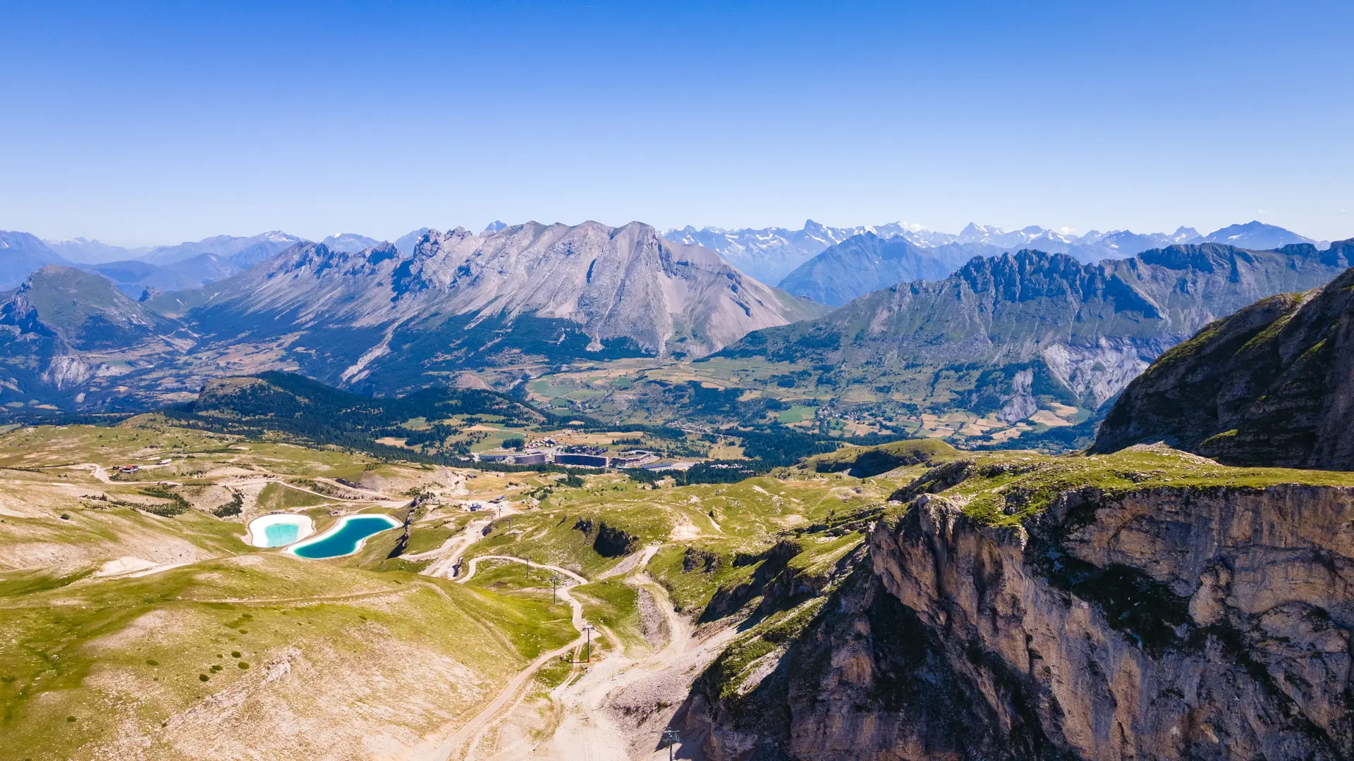 Panorama sur le domaine du Dévoluy