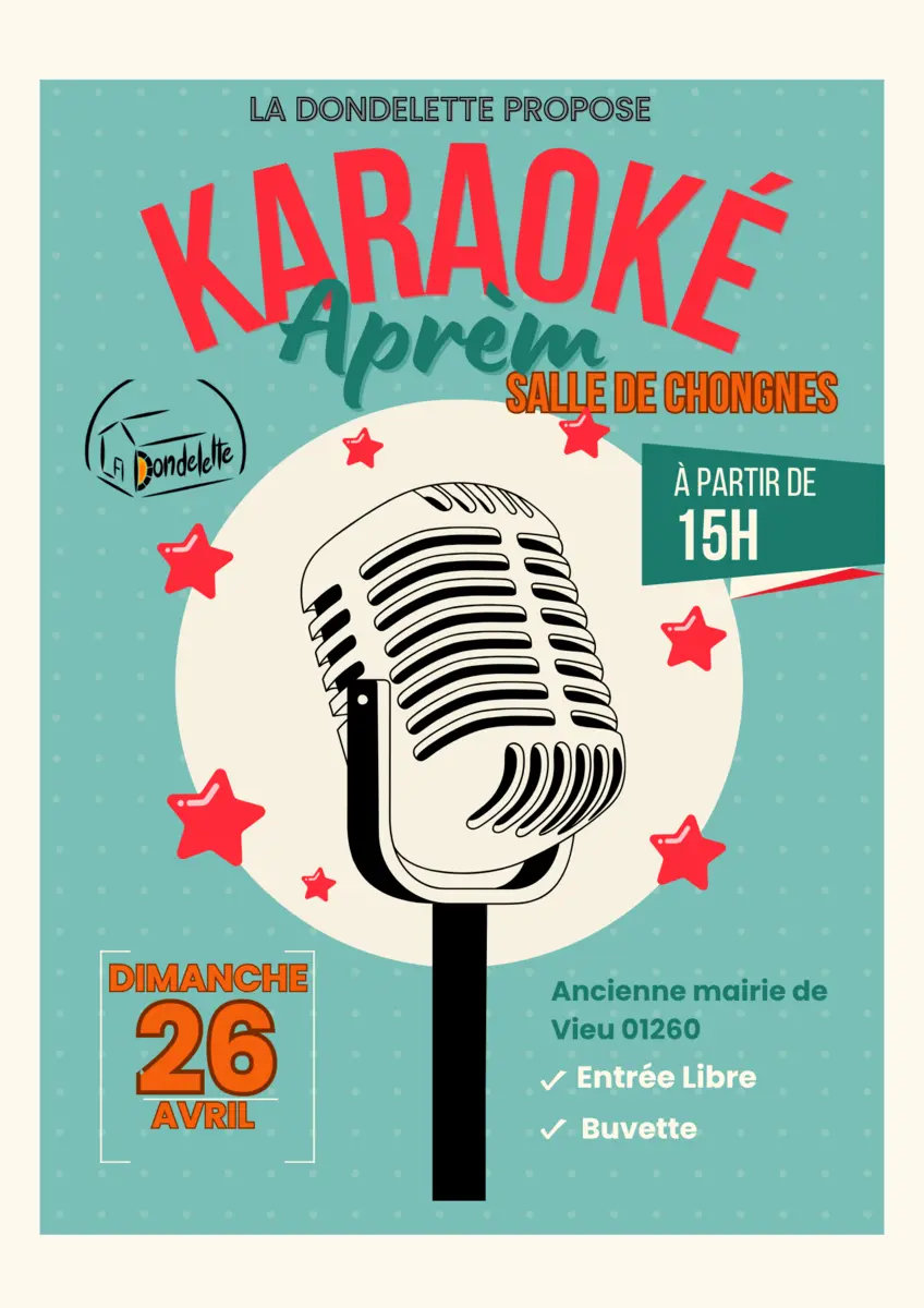 Karaoké Aprèm à Chongnes_Valromey-sur-Séran