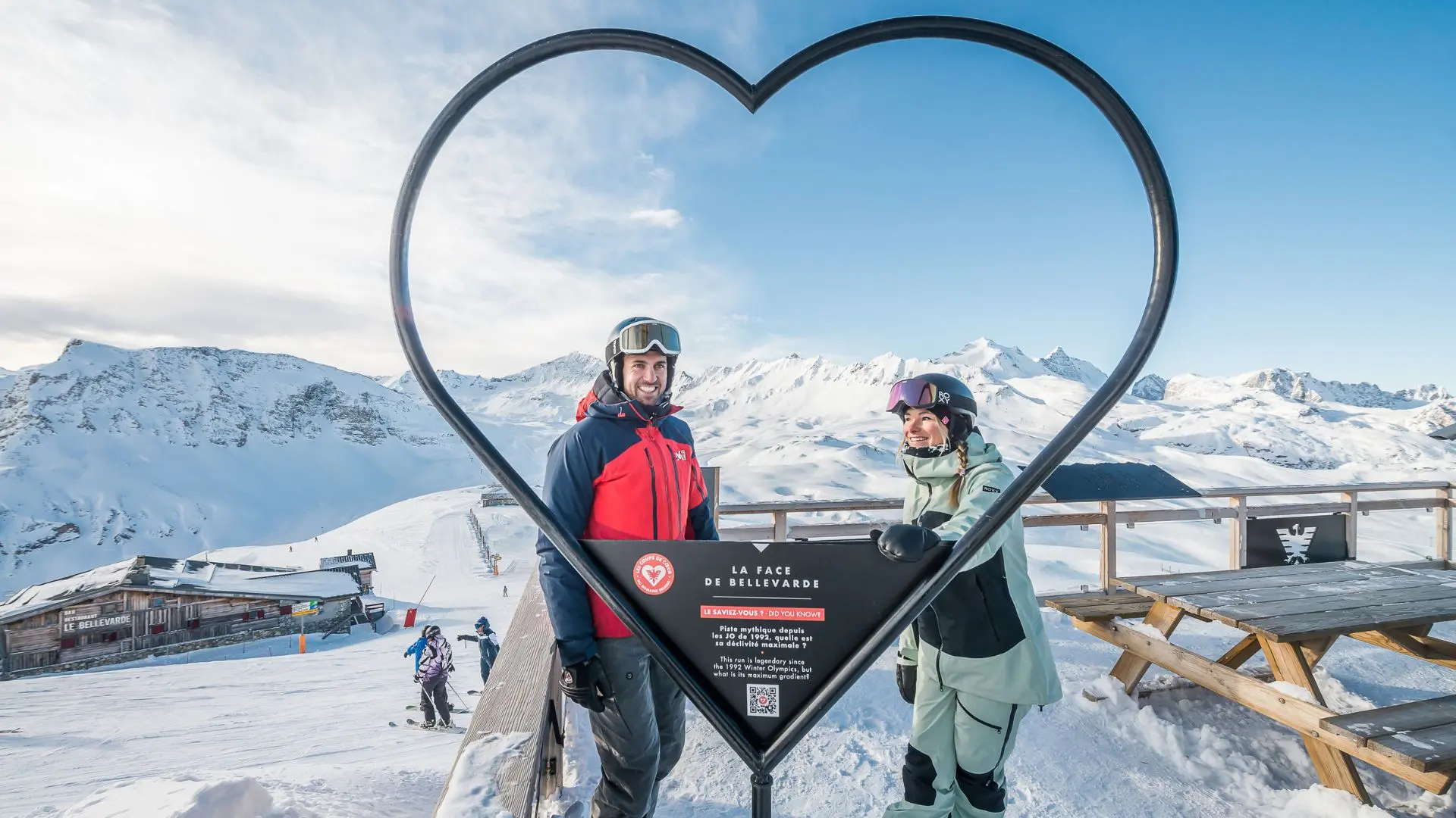 Cœur en haut de Bellevarde