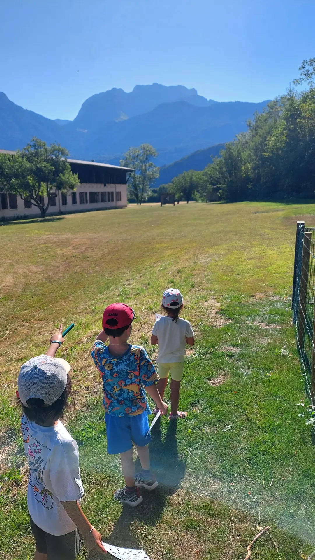 portrait enfants action